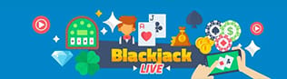 Blackjack en direct