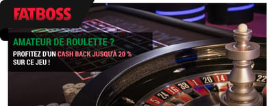 fatboss casino cashback 20% roulette