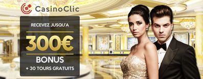 casino clic bonus bienvenue