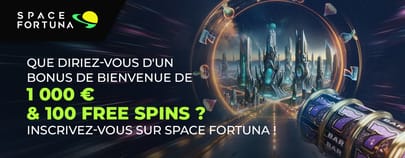 Bonus de bienvenue Space Fortuna