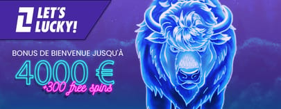 Bonus de bienvenue LetsLucky Casino