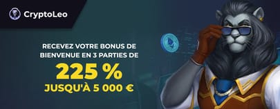 Bonus de bienvenue CryptoLeo Casino