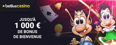 Bonus de bienvenue Betlive Casino