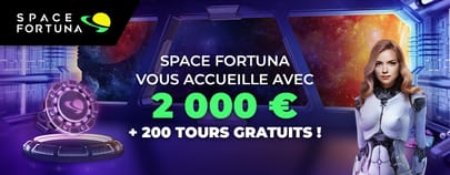 Pack de bienvenue Space Fortuna Casino