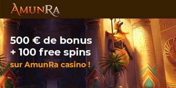 bonus de bienvenue amunra casino