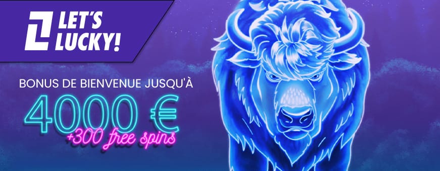 Le bonus bienvenue letslucky casino