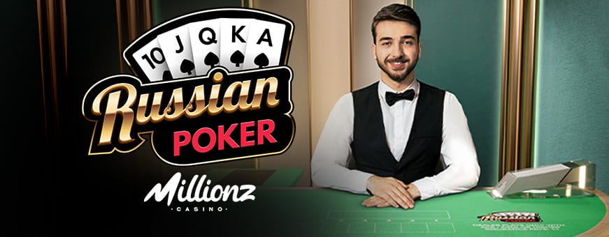 Le nouveau jeu russian poker sur millionz casino