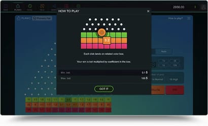 Plinko screenshot