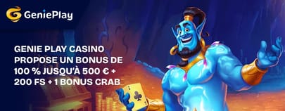 Bonus de bienvenue Genie Play Casino