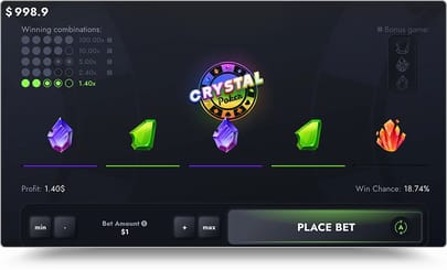 Crystal Poker casino